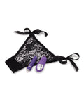 Nu Sensuelle Pleasure Panty - Purple