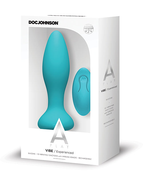 A Play Experienced Anal Plug - Teal
