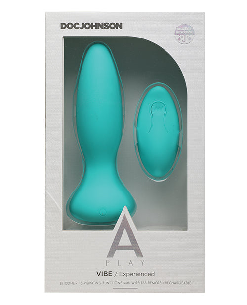A Play Experienced Anal Plug - Teal