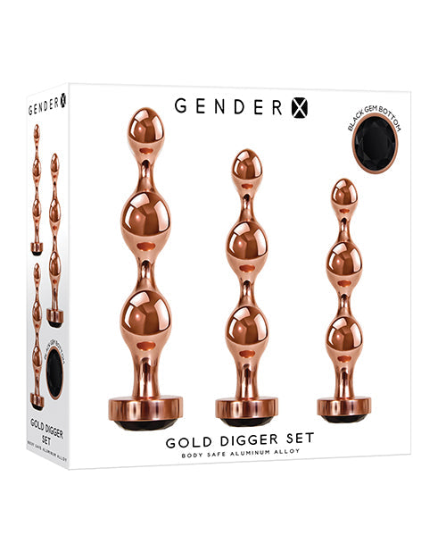 Gender X Gold Digger Set - Rose Gold