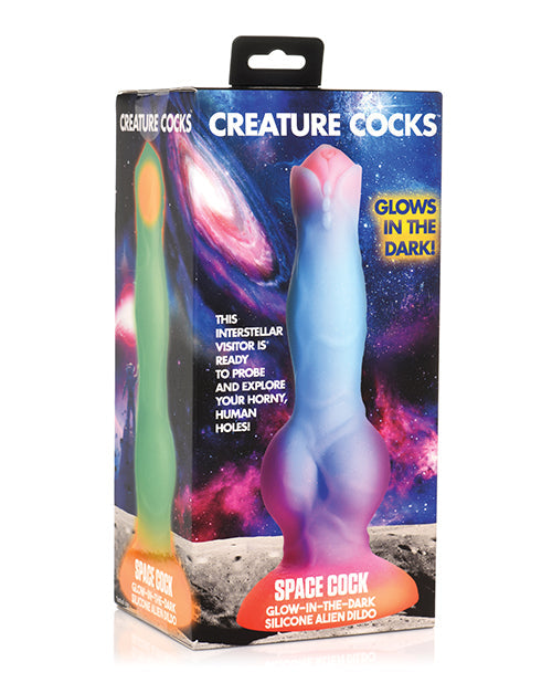 Creature Cocks Space Cock Glow In The Dark Alien Dildo