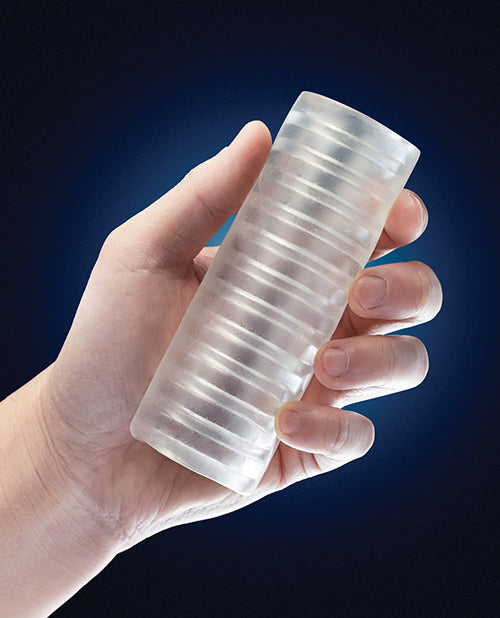 Blush Rize Ribz Self-Lubricating Stroker - Clear