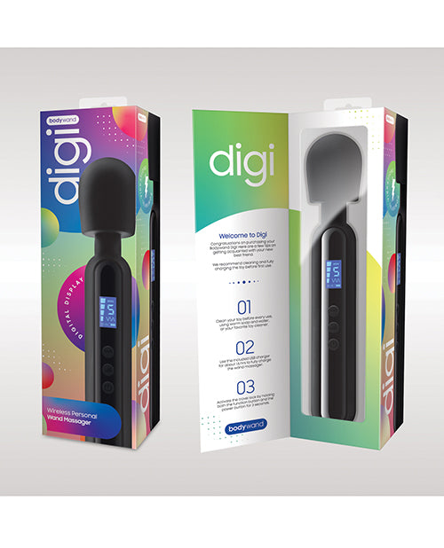 Bodywand Digi Wand Vibrator - Black