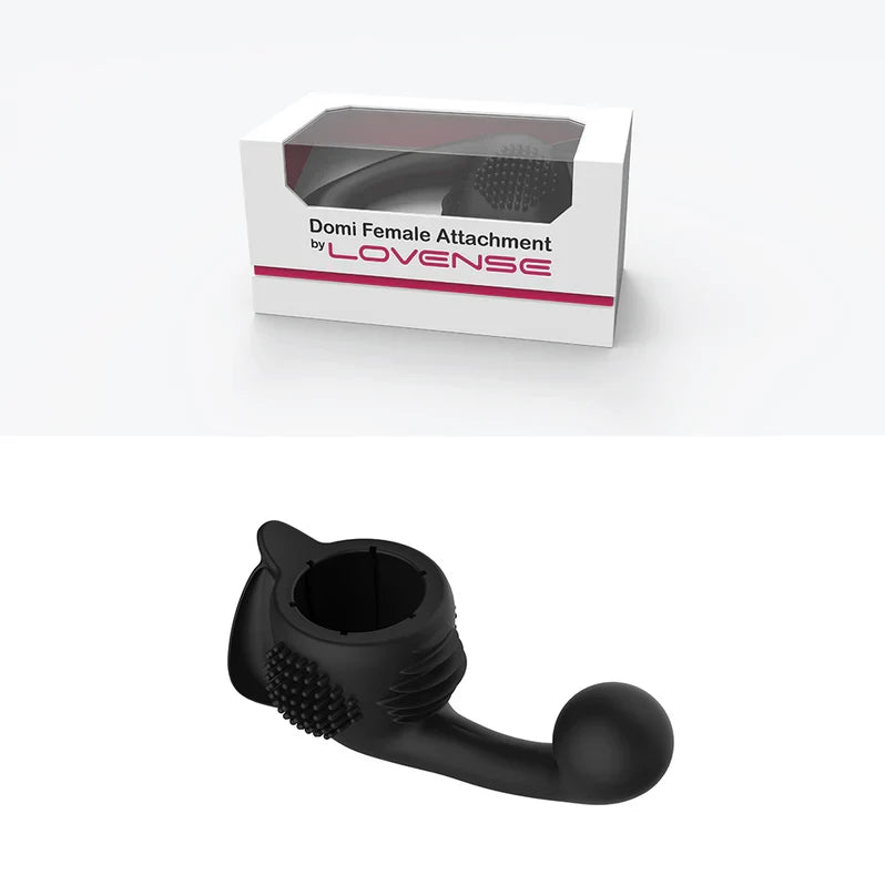 Lovense Domi G-Spot Wand Attachment - Black