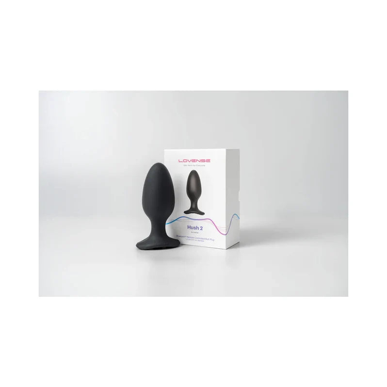 Lovense Hush 2 Vibrating Butt Plug - 2.2 in