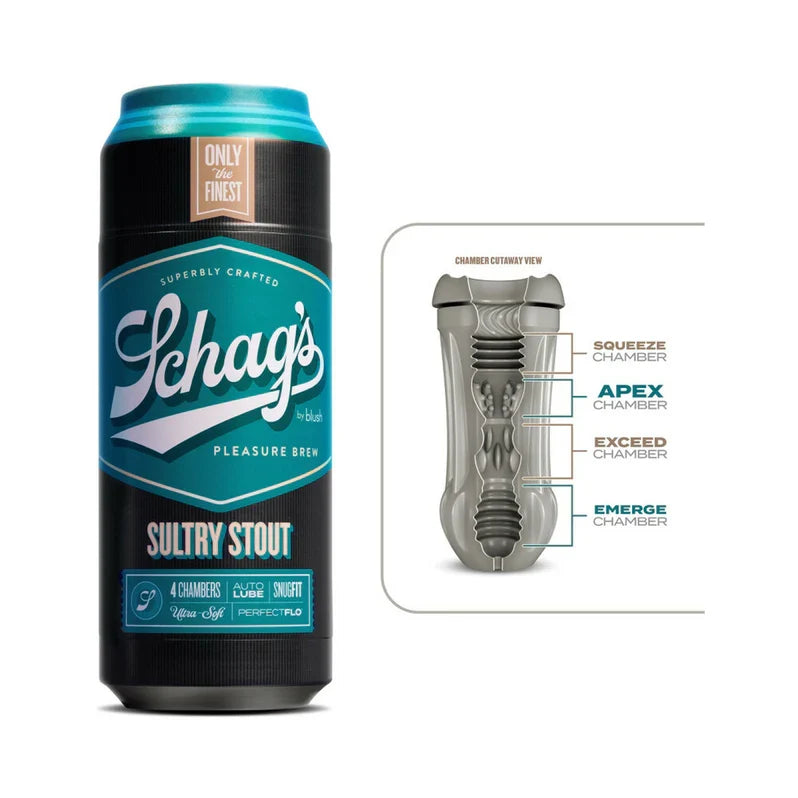 Blush Schag's Sultry Stout Stroker - Frosted