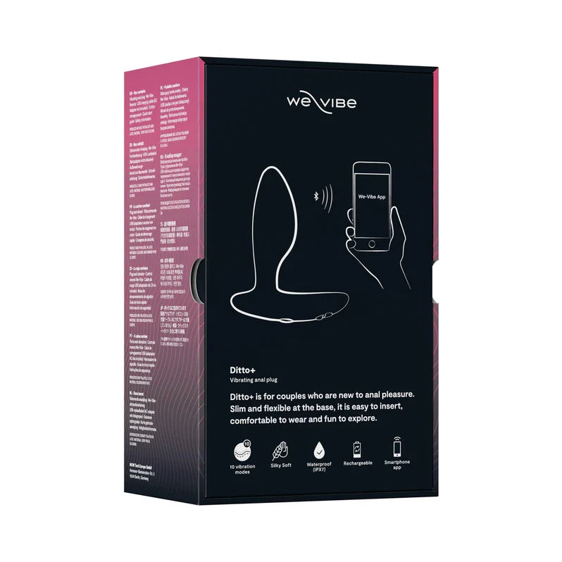 We-Vibe Ditto+ Vibrating Anal Plug