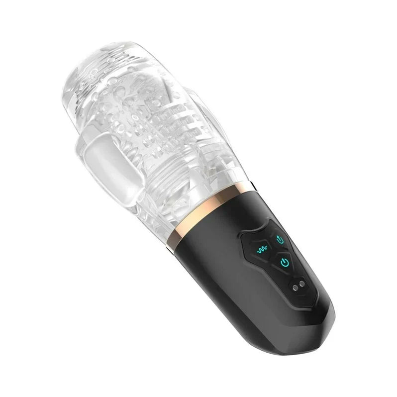 Adam & Eve Adam's Gawk Gawk 2.0 Sucking & Vibrating Sleeve