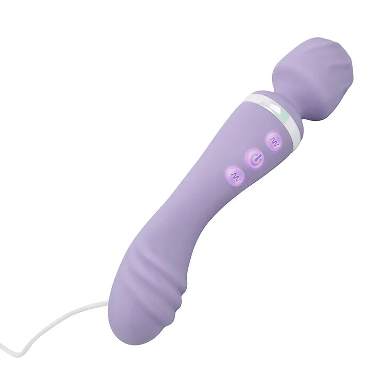 Adam & Eve Wand & Done Dual Ended Wand Vibrator