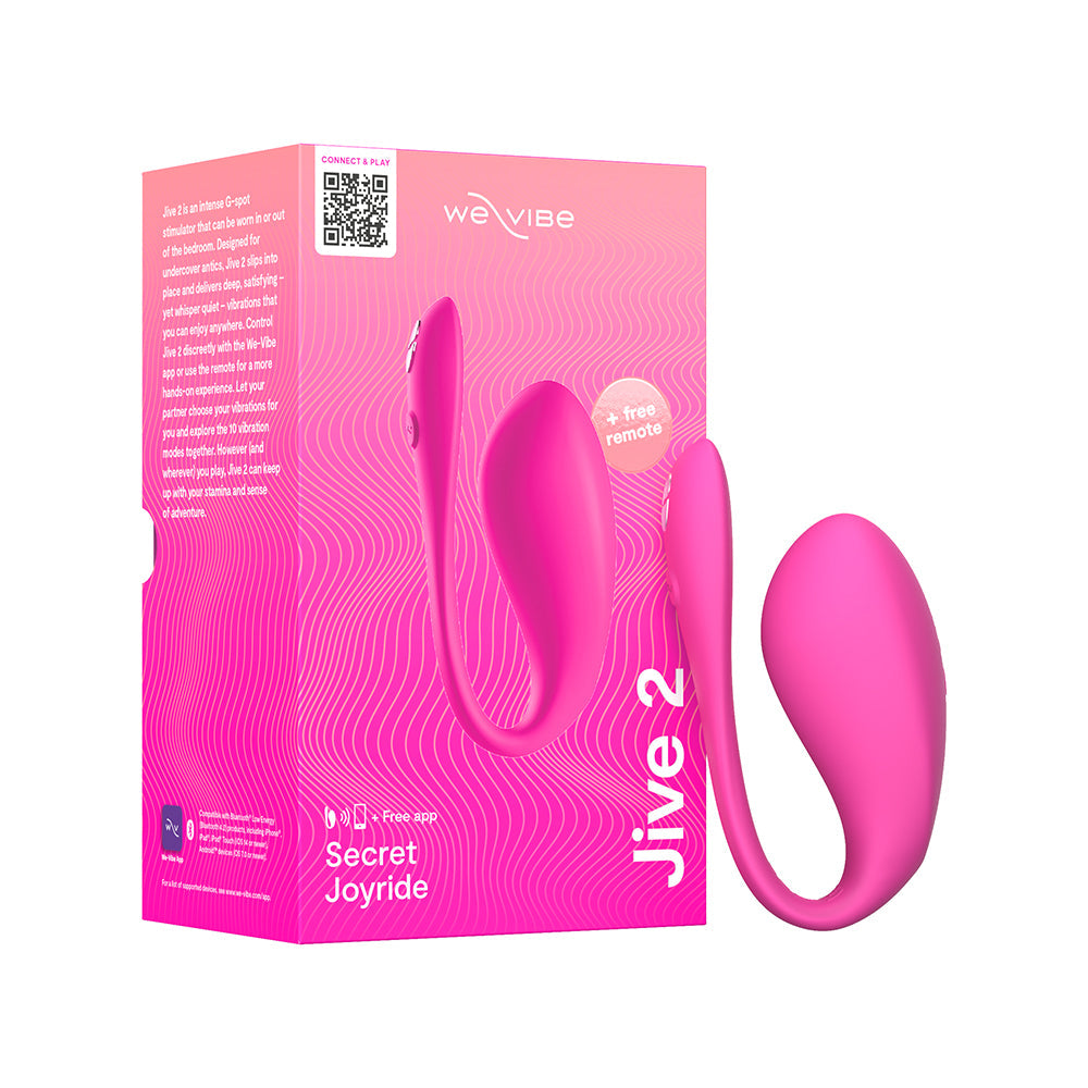 We-Vibe Jive 2 Wearable G-Spot Vibe Electric Pink