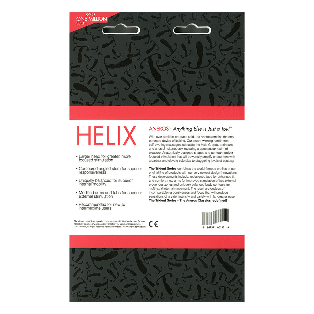 Aneros Helix Trident Prostate Stimulator