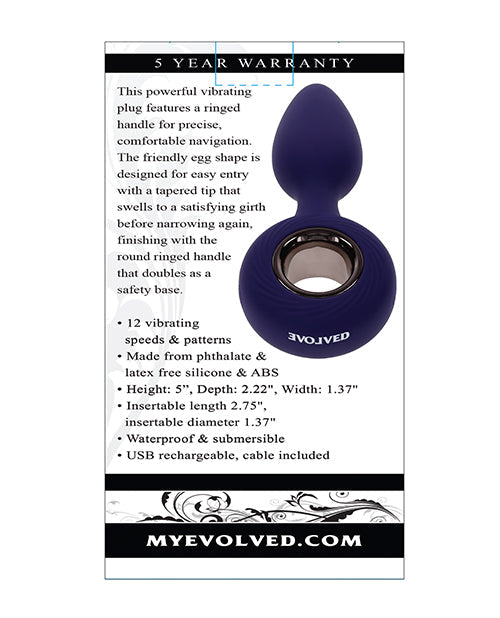 Evolved My Precious Vibrating Anal Plug