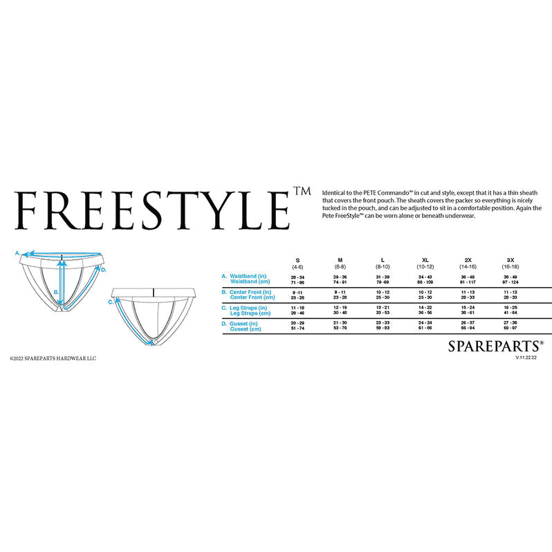 SpareParts Pete Freestyle - XL