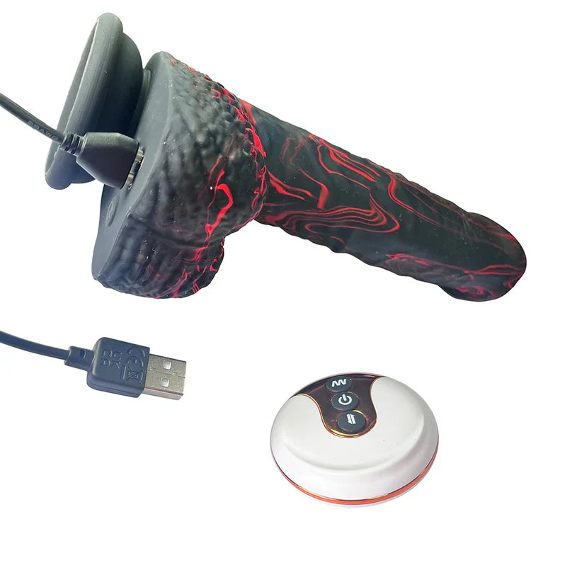 Adam & Eve The Bedrocker Thrusting Dildo