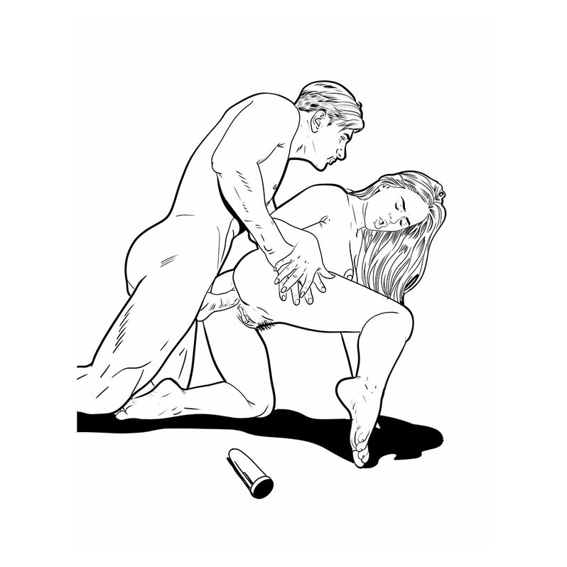 Wood Rocket The Anal Sex Coloring Book