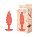b-Vibe Swirl Texture Vibrating Butt Plug