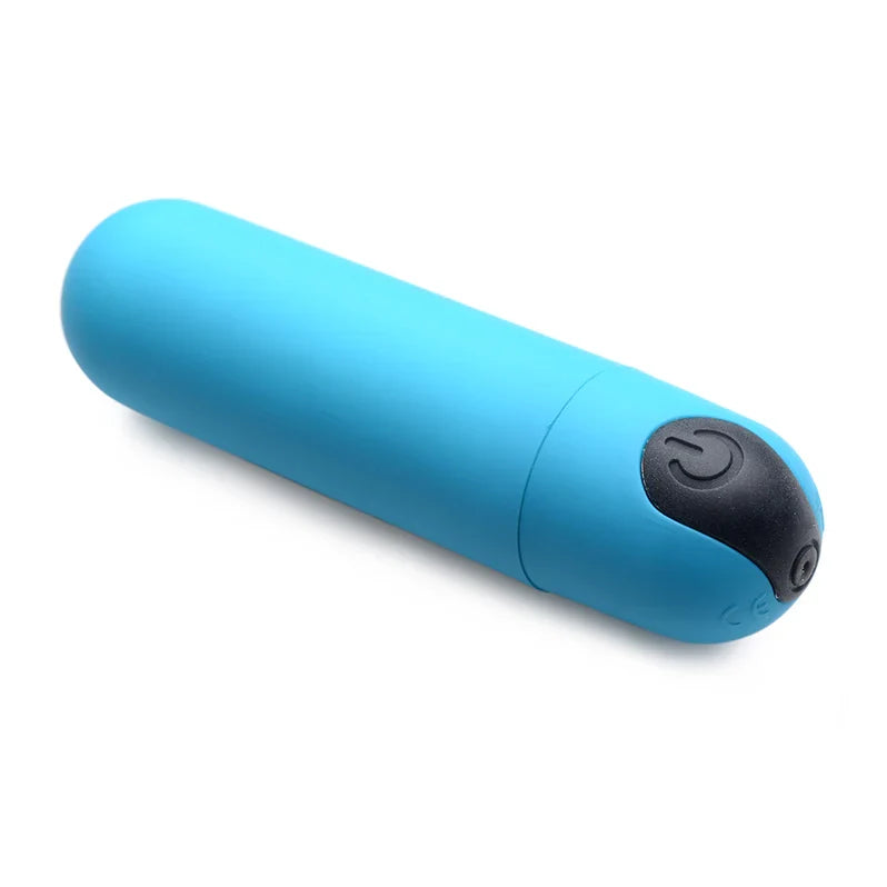 Bang! Remote Control Vibrating Bullet Blue