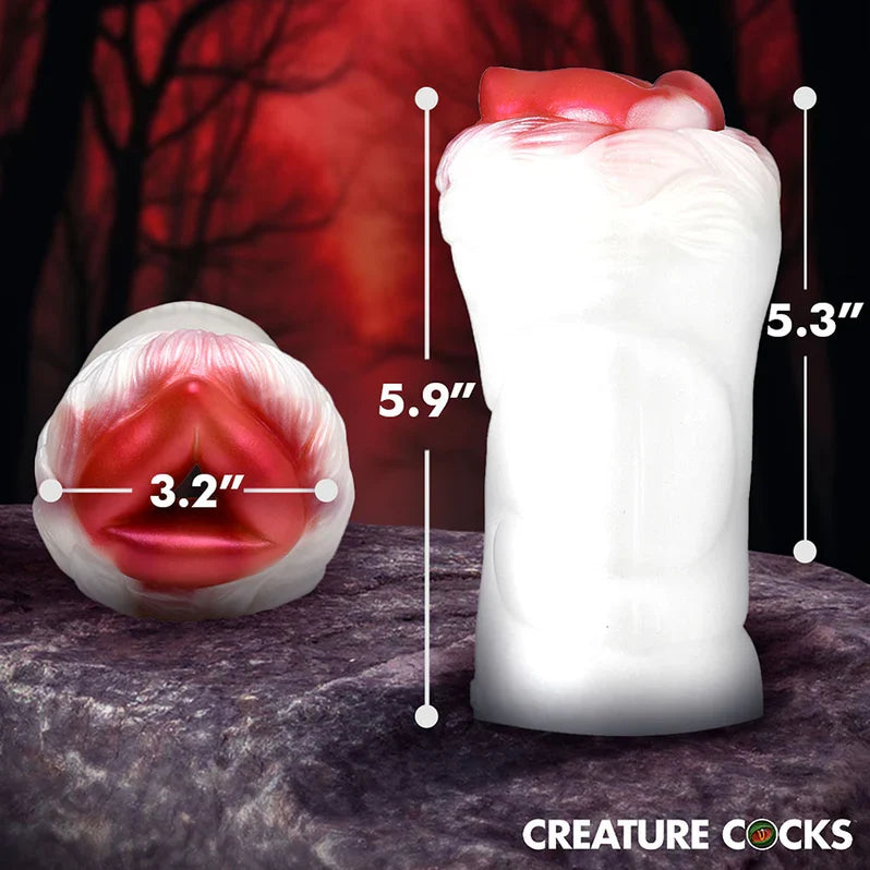 Creature Cocks Snow She-Wolf Silicone Stroker