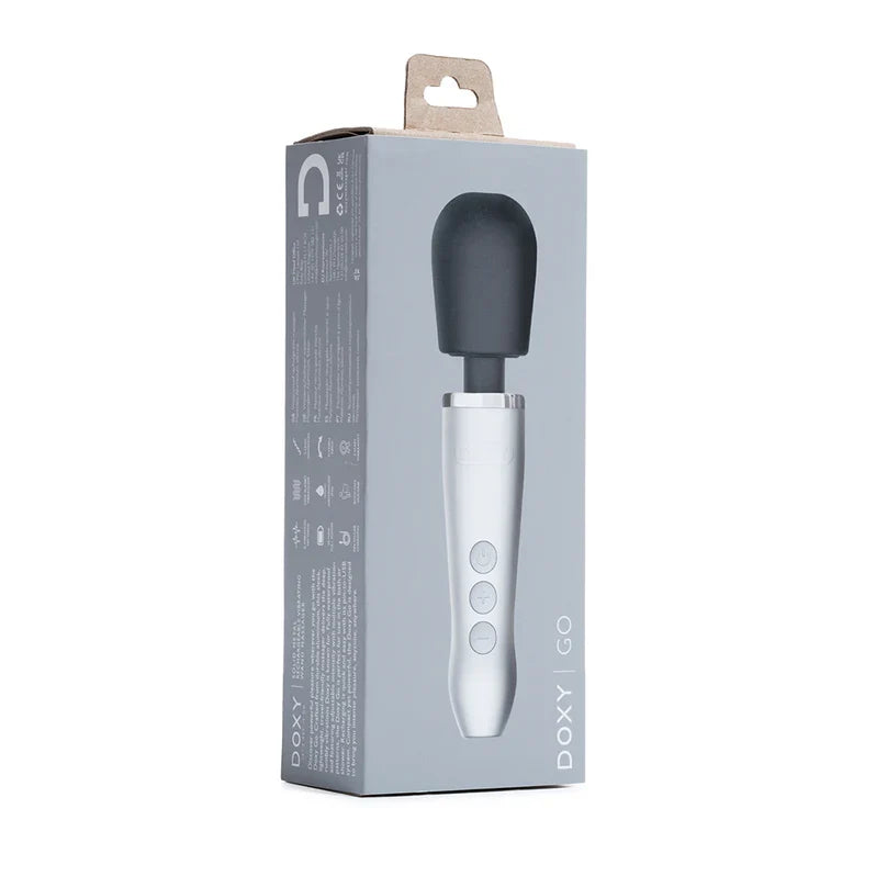 Doxy Go Travel-Sized Wand Massager