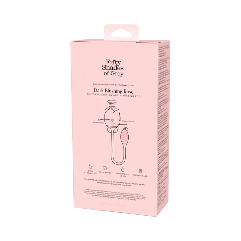 Fifty Shades of Grey Dark Blushing Rose Vibrator