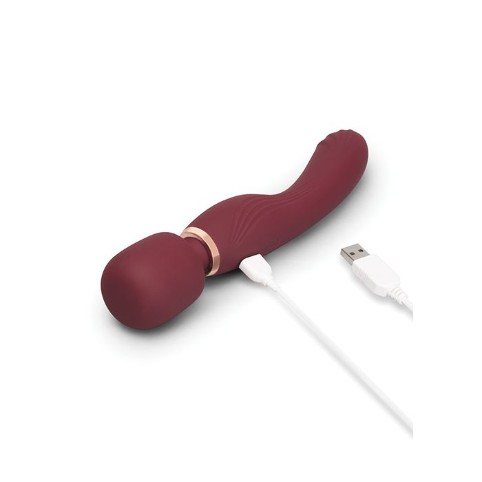 Le Wand Flat Top Fusion G Petite Double-Ended Wand Vibrator
