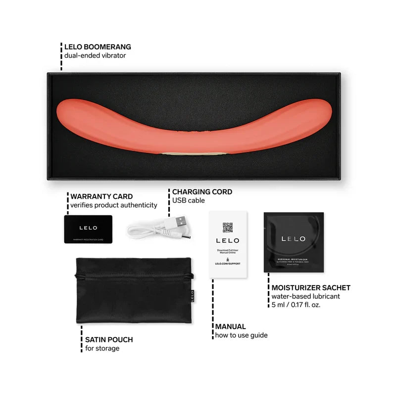 LELO Boomerang Premium Double-Ended Vibrator
