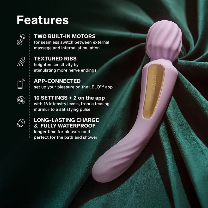 LELO Switch Double-Sided Wand Vibrator