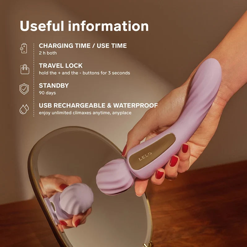 LELO Switch Double-Sided Wand Vibrator