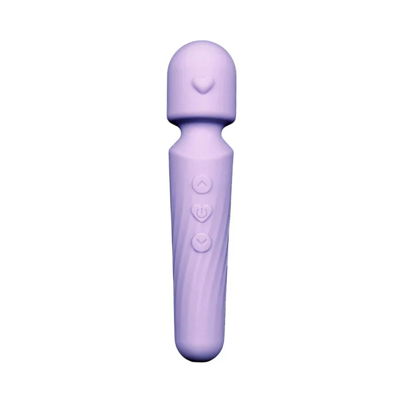 Adam & Eve Lilac Love Wand Vibrator