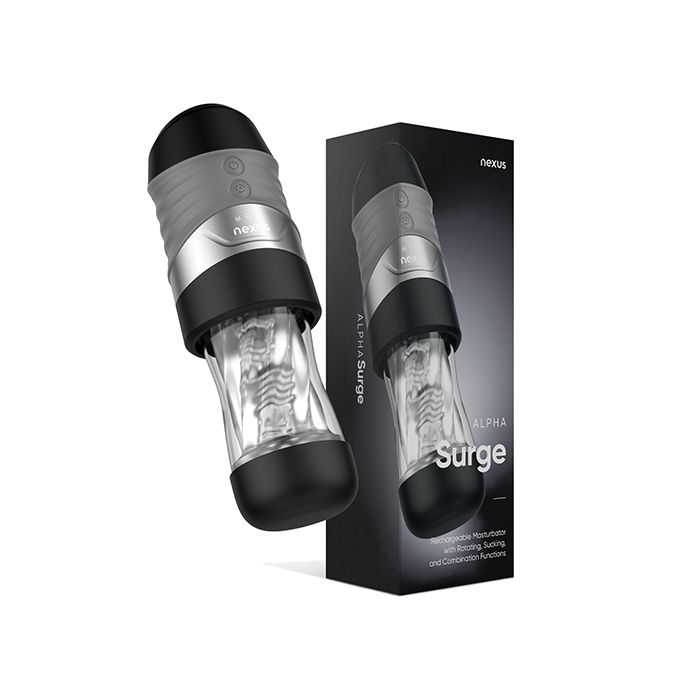 Nexus Alpha Surge Rechargeable Masturbator