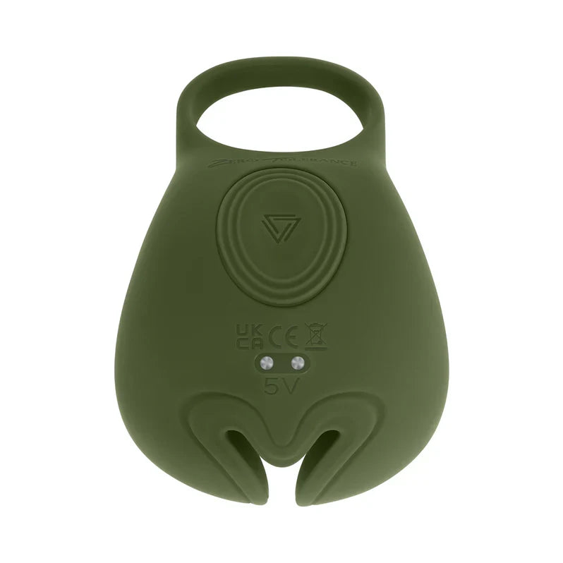 Zero Tolerance Nutty Buddy Ball Rocker Cock Ring Green