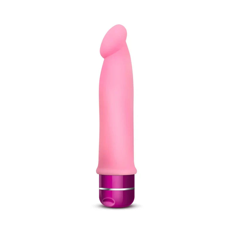 Luxe By Blush Purity Pink 7.5-Inch Vibrating Dildo