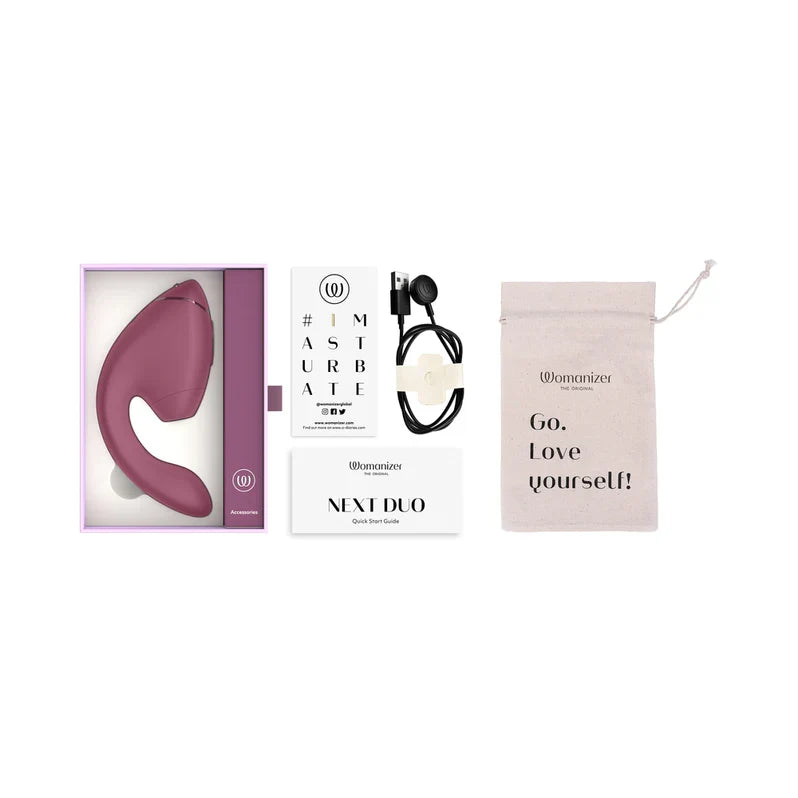 Womanizer Next Duo Clitoral and G-Spot Stimulator