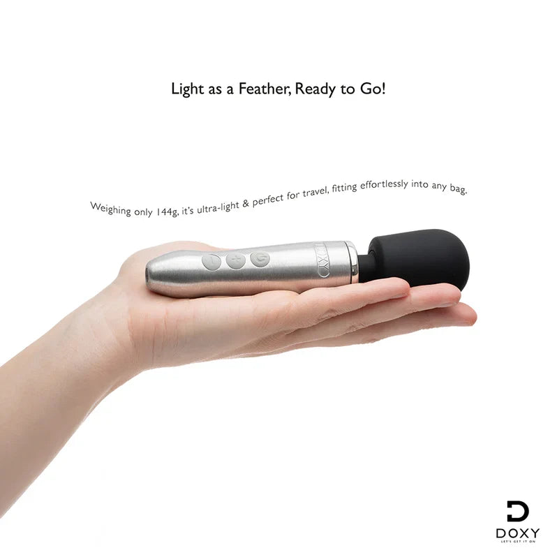 Doxy Go Travel-Sized Wand Massager