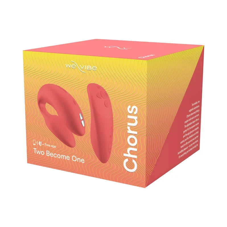 We-Vibe Chorus Couples Vibrator - Crave Coral
