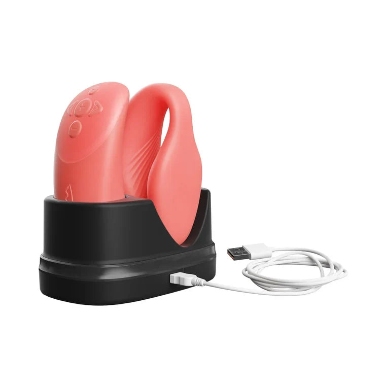 We-Vibe Chorus Couples Vibrator - Crave Coral