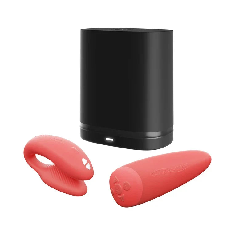 We-Vibe Chorus Couples Vibrator - Crave Coral